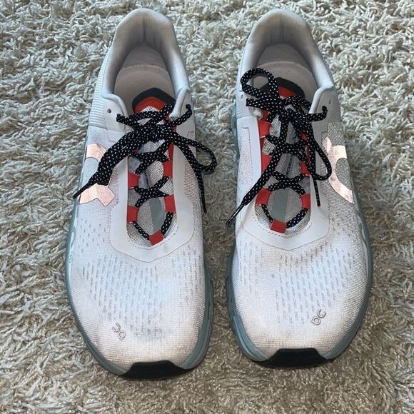 On Cloud Mens CLOUDMONSTER Running Shoes in Frost Surf Size US 12 - Picture 1 of 14